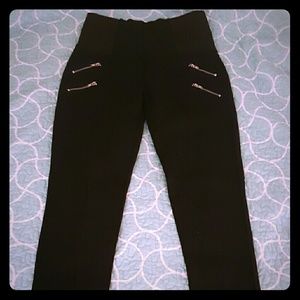 High Waisted Ponte Jeggings