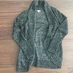 Warm Black & White Cardigan