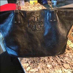 Tory Burch Thea Tote Gold Chain