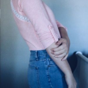 Large bubblegum pink sweater papaya