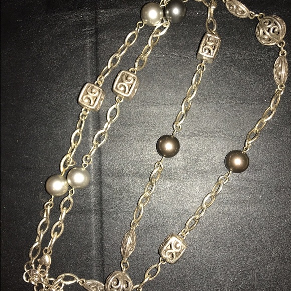 Brighton Tahitian pearl necklace
