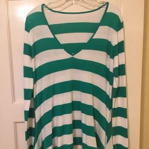 Tommy Bahama handkerchief-hem lightweight sweater