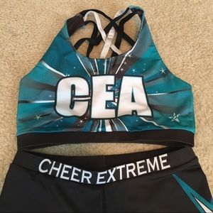 Cheer Extreme Allstars CEA practice wear