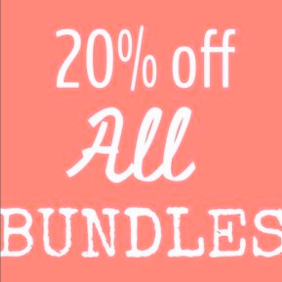 20 % off all bundles