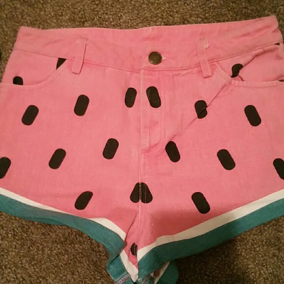 Lazy Oaf Watermelon Shorts Small