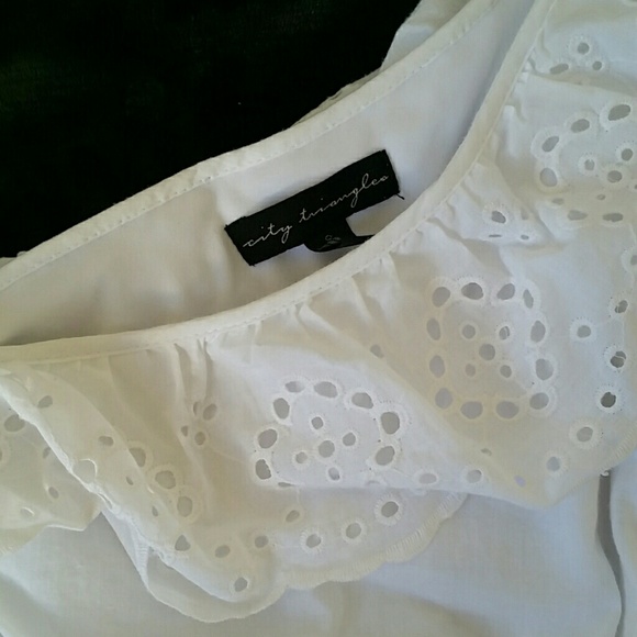 Lace Trimmed One Shoulder Dress - Picture 2 of 4