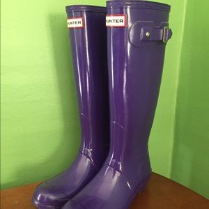 Purple Hunter Rainboots