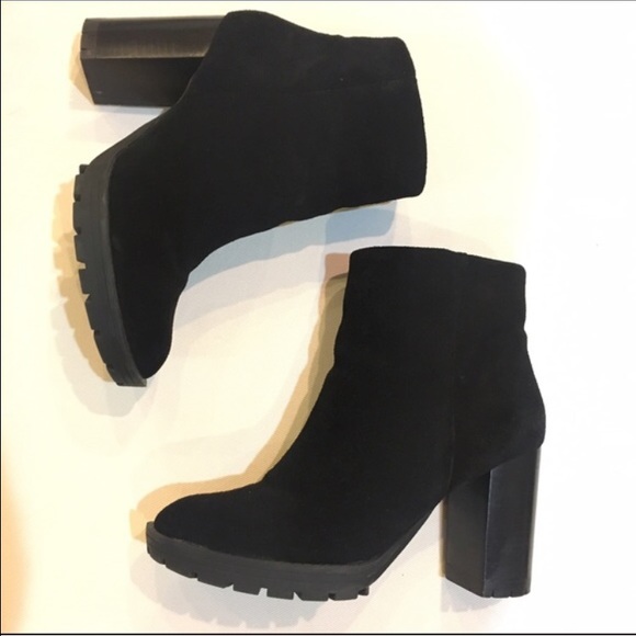 BCBG suede booties