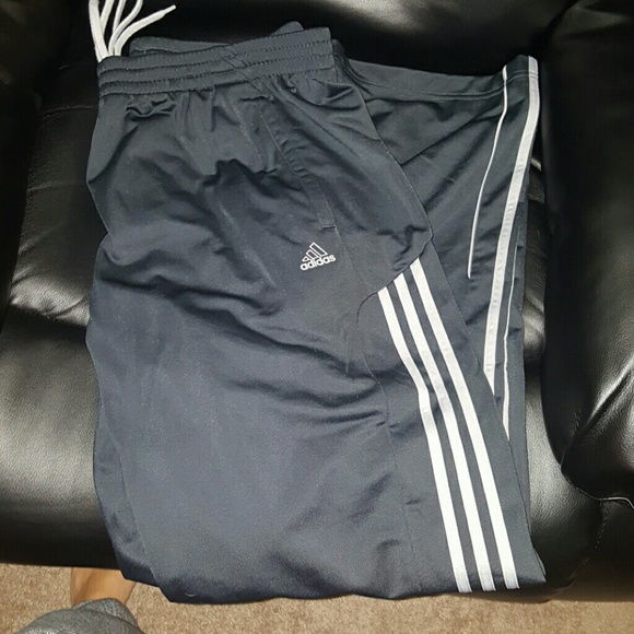 Adidas Other - Adidas charcoal black and grey sweatpants