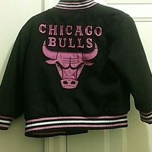 Girls Reversible Chicago Bulls Jacket