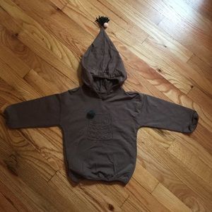 Brown owl hoodie NWOT