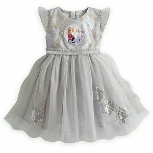 Anna and Elsa Deluxe Party dress (worn once)