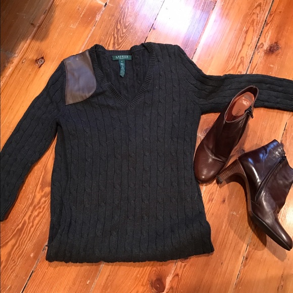 Ralph Lauren Midi length sweater dress