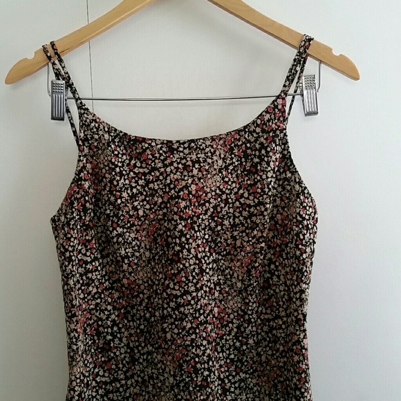 Floral Dress w/ Spaghetti Straps