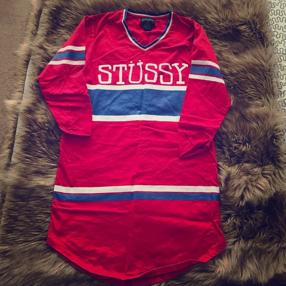 Stussy Vintage Hockey Jersey Dress