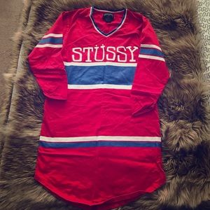 Stussy Vintage Hockey Jersey Dress