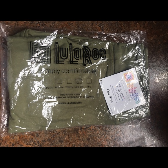 Lularoe OS army green leggings