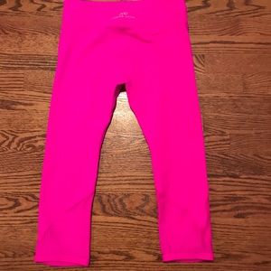 Lorna Jane Pink Crop Legging