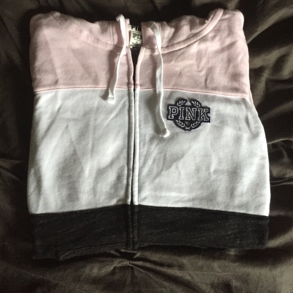 Victoria's Secret Pink Zip Up Hoodie