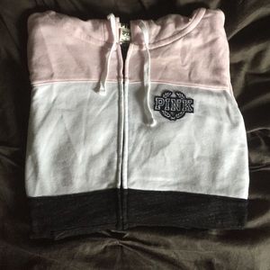 Victoria's Secret Pink Zip Up Hoodie