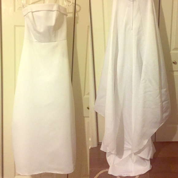 Wedding dress & two sashes - Picture 3 of 4