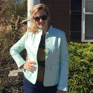 Shiney, Mint Leather Jacket!