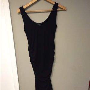 Black Isabella Oliver Maternity Tank Dress
