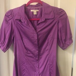 Banana Republic, purple blouse