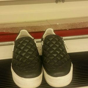 Ash quilted slip on wedge sneakers. Size 37.