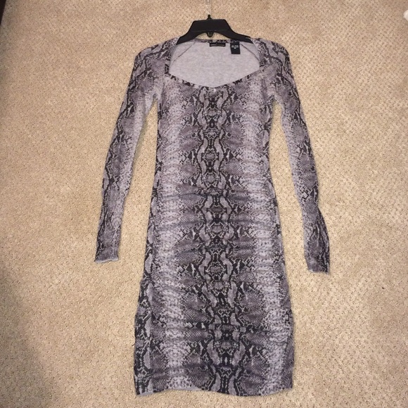 Victoria Secret Cotton Snake Print Dress - Picture 1 of 2