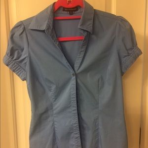 Banana Republic, blue top
