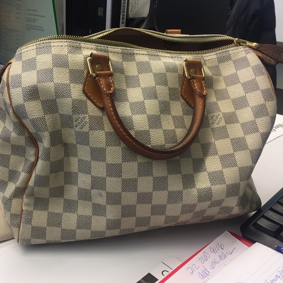 Louis Vuitton Damier Azur Speedy (Authentic)