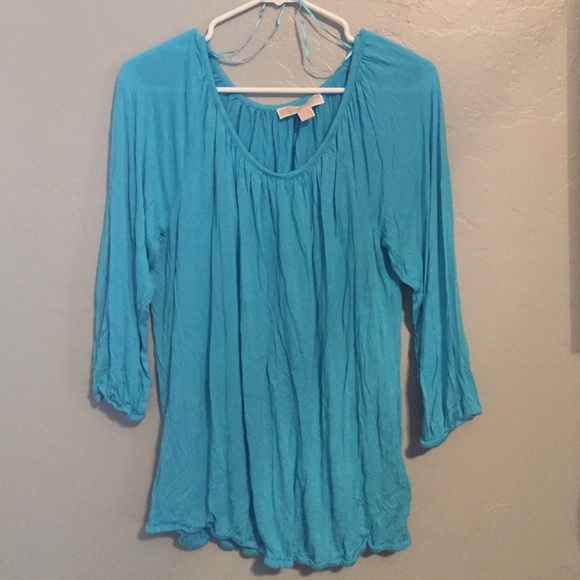 Michael Michael Kors. Cotton peasant blouse