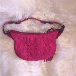 Coach pink purse