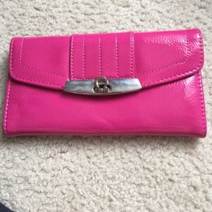 Nine West, pink wallet