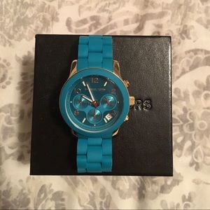 Teal Michael Kors Boyfriend watch