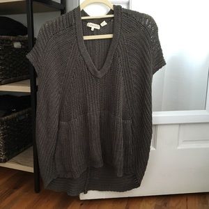 Inhabit Crotchet Short-sleeve Sweater