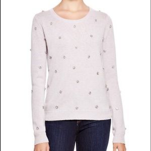 NWT - Joie embellished wool & cashmere pullover