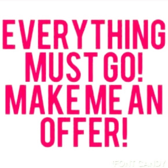 Accepting all reasonable offers!!