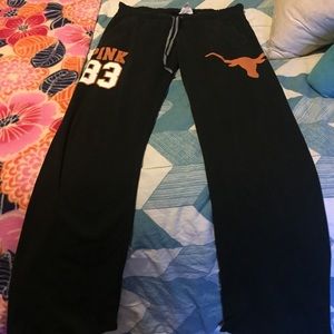 PINK Longhorn Sweatpants