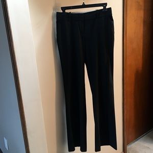 Black LOFT slacks
