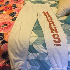 PINK UT Longhorns Sweatpants