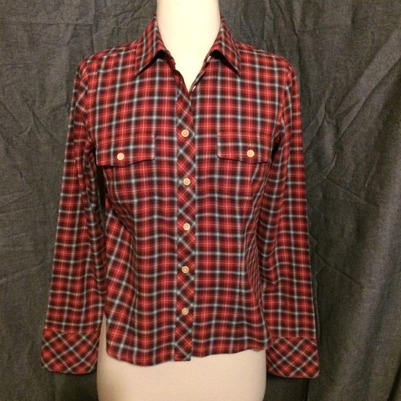 J.Crew Plaid Flannel Shirt