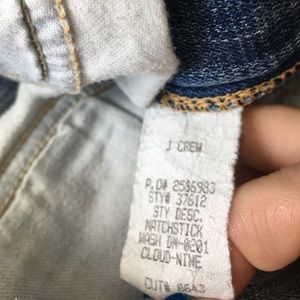 J. Crew Jeans - J. Crew Matchstick Jean Cloud-Nine Wash 26S Faded J. Crew Jeans - J. Crew Matchstick Jean Cloud-Nine Wash 26S Faded