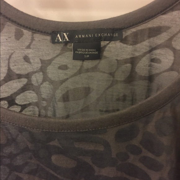 Armani, burnout tank, size small, grayish color - Picture 2 of 4