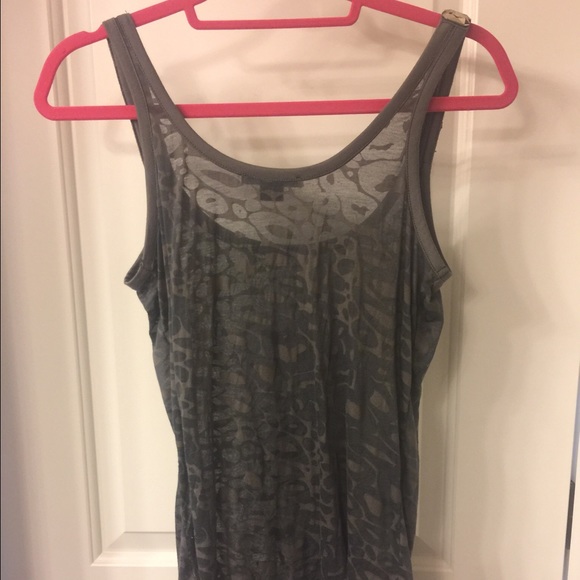 Armani, burnout tank, size small, grayish color - Picture 4 of 4