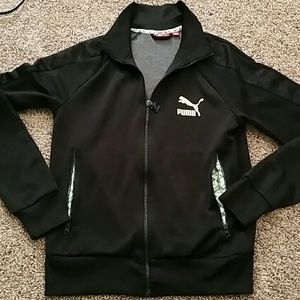 Puma athletic zip up