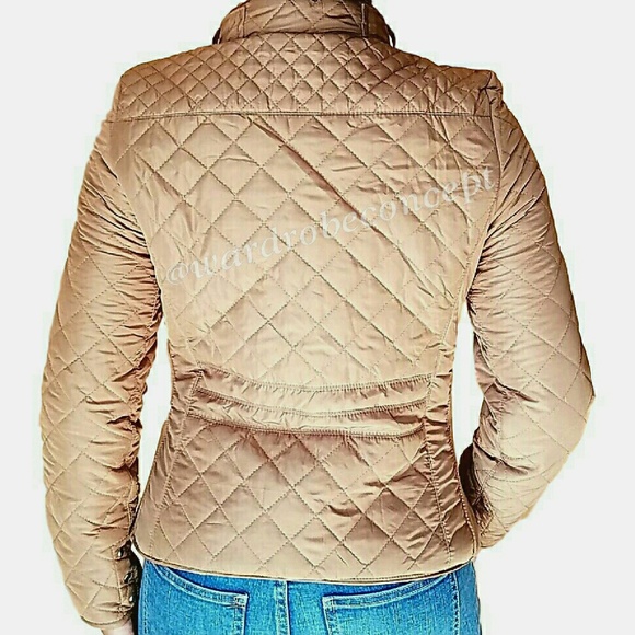 CLEARANCE! NEW Quilted Puffer Camel Utility Jacket - Picture 2 of 4