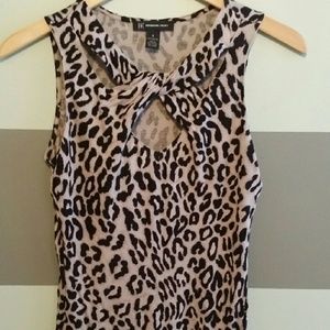 Leopard peint top