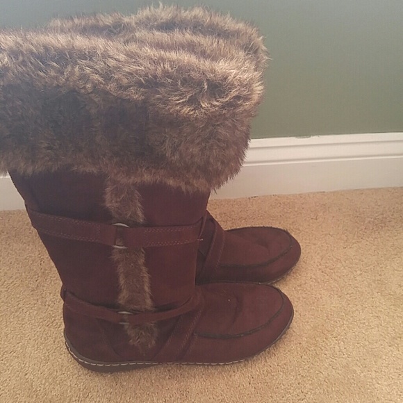 Brown Snow Boots